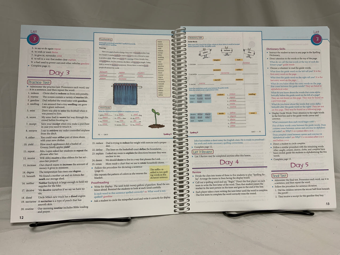 BJU Spelling 5 (2nd Ed.) Teacher's Edition