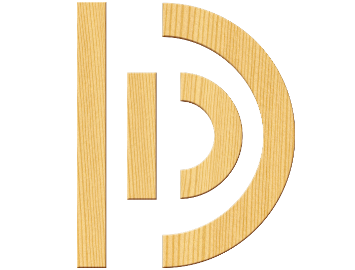 Wood Pieces Set for Capital Letters
