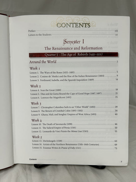 The Mystery of History Volume III (1st Ed.) Student Reader