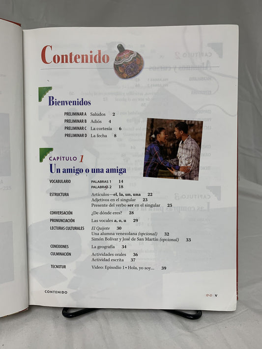 Glencoe Spanish 1 Buen Viaje Textbook