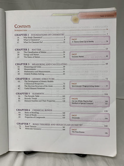 BJU Chemistry (3rd Ed.) Textbook