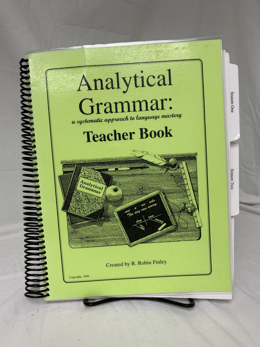 Analytical Grammar: Teacher Book