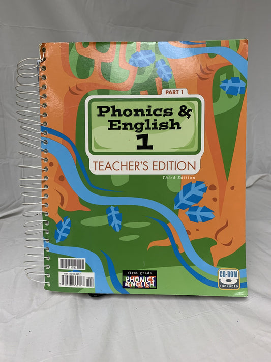 BJU Phonics & English 1 (3rd Ed.) Set of 2