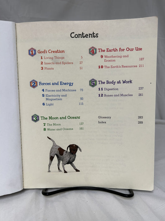 BJU Science 4 (4th Ed.) Textbook