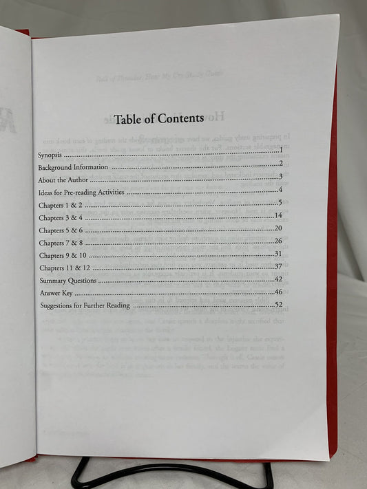Roll of Thunder, Hear My Cry Study Guide