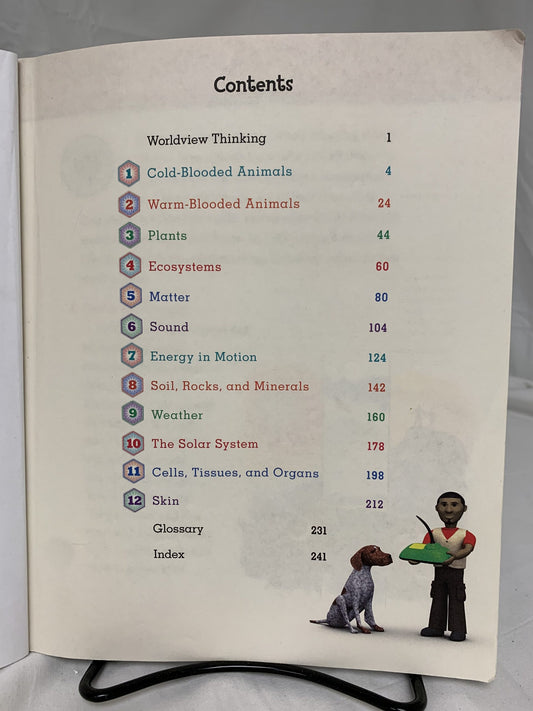 BJU Science 3 (4th Ed.) Textbook
