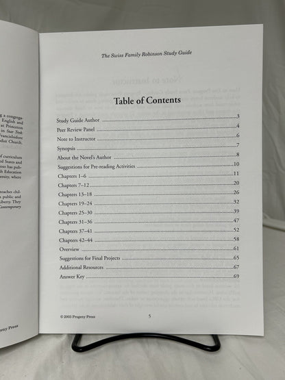 The Swiss Family Robinson Study Guide
