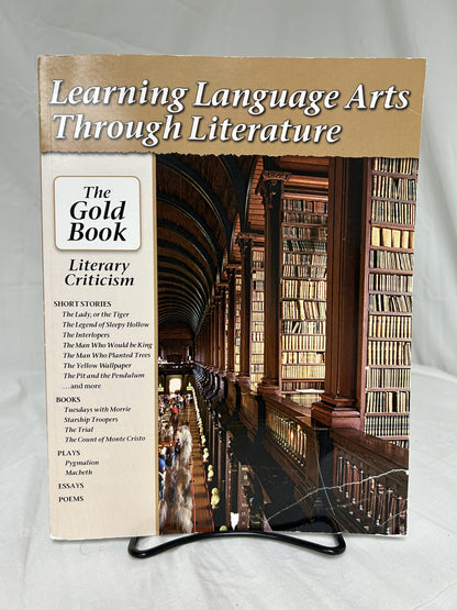 Learning Language Arts Through Literature - The Gold Book - Literary Criticism Set of 2