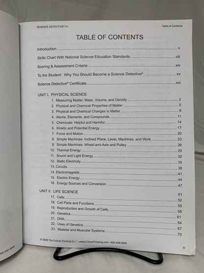 Science Detective A1