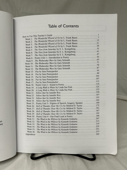 Lightning Literature & Composition Grade 6 Teacher's Guide