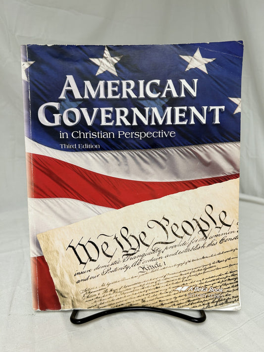 Abeka American Government (3rd Ed.) Set of 4