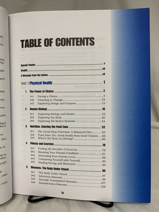 Total Health: Talking About Life's Changes Student Textbook