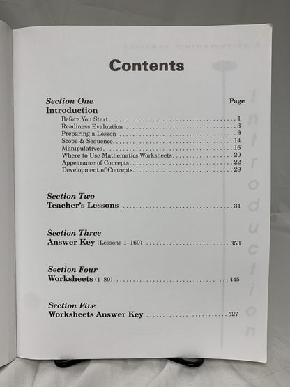 Horizons Math Teacher's Guide Grade 3