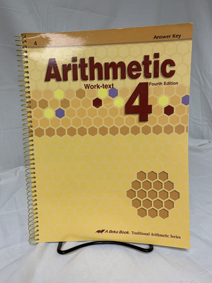 Abeka Arithmetic 4 (4th Ed.) Set of 2