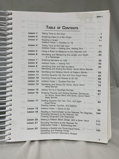 Saxon Math 3: An Incremental Development - Home Study Teacher's Edition