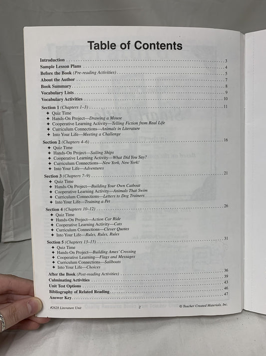 A Guide for Using Stuart Little in the Classroom
