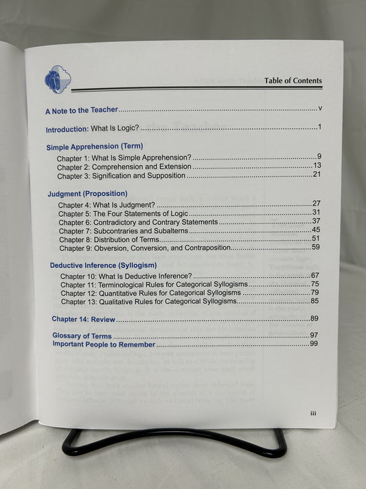 Traditional Logic I (3rd Ed.) Student Text