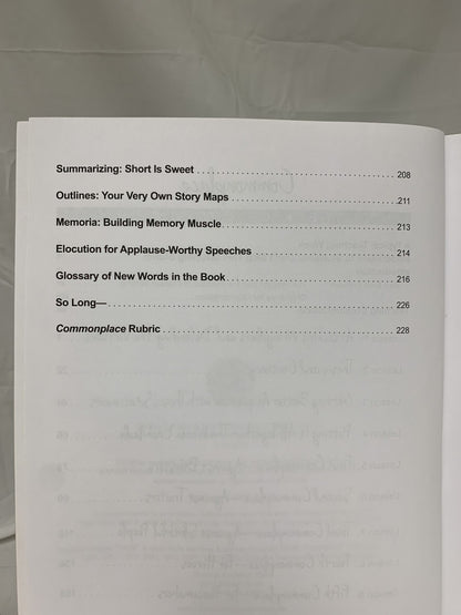 Writing & Rhetoric Book 6: Commonplace Teacher's Edition