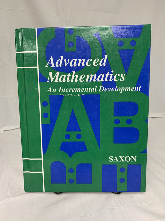 Saxon Advanced Mathematics (2nd Ed.) Set of 3