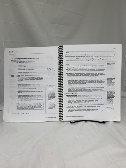 Fix It! Grammar: Little Mermaid Teacher's Manual Book 4 (3rd Ed.)