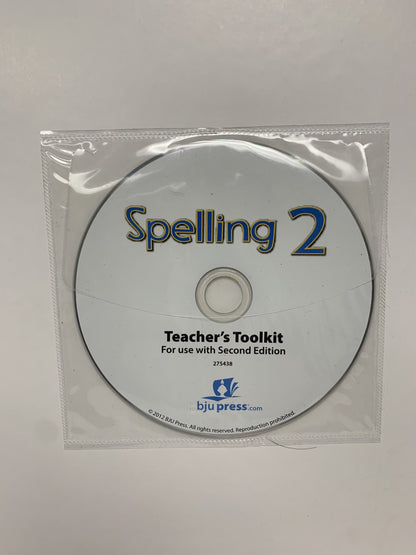 BJU Spelling 2 (2nd Ed.) Teacher's Edition
