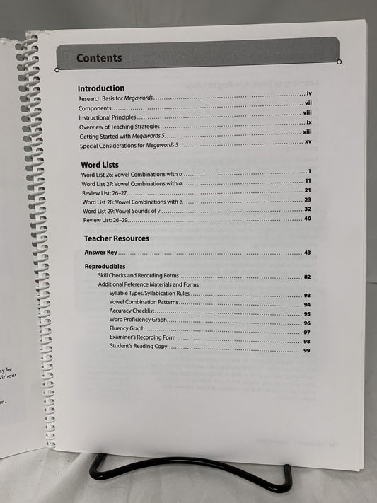 Megawords 5 (2nd Ed.) Teacher's Guide