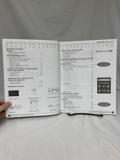 Handwriting Without Tears 4th Grade Cursive Teacher's Guide