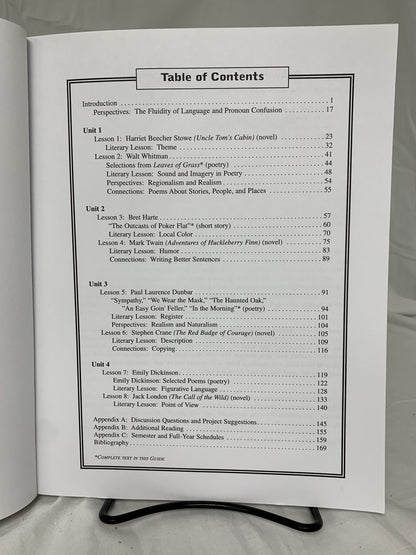 Lightning Lit & Comp: Mid-Late 19th Century American Literature (3rd Ed.) Student's Guide