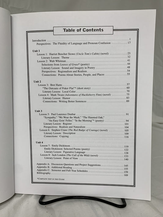 Lightning Lit & Comp: Mid-Late 19th Century American Literature (3rd Ed.) Student's Guide