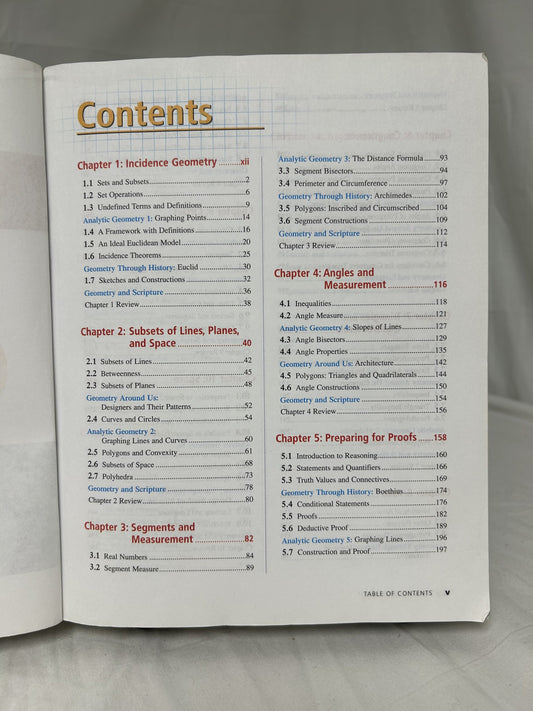 BJU Geometry (2nd Ed.) Textbook
