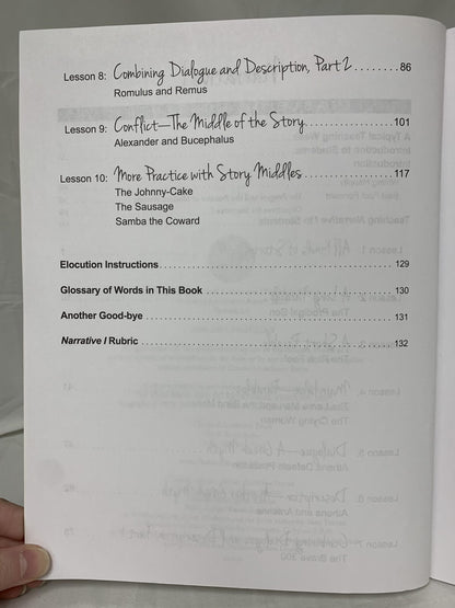 Writing & Rhetoric Book 2: Narrative I Teacher's Edition