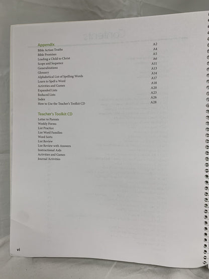 BJU Spelling 2 (2nd Ed.) Teacher's Edition