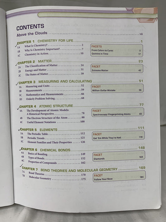BJU Chemistry (4th Ed.) Textbook