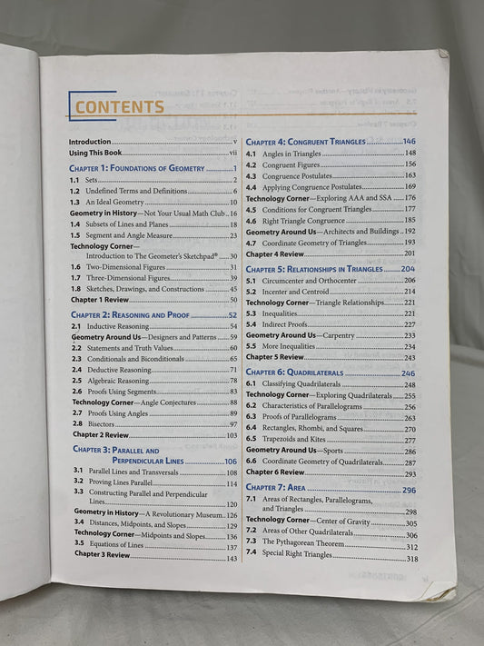 BJU Geometry (4th Ed.) Textbook