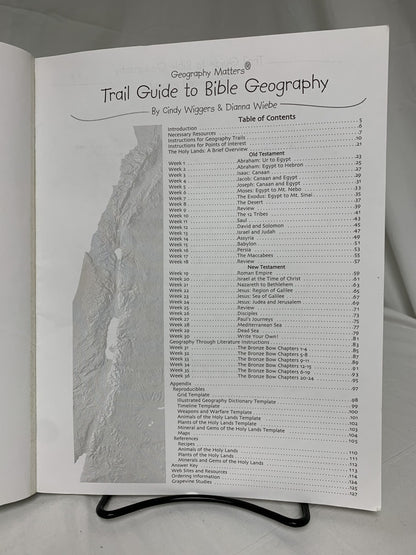 Trail Guide to Bible Geography Teacher's Manual