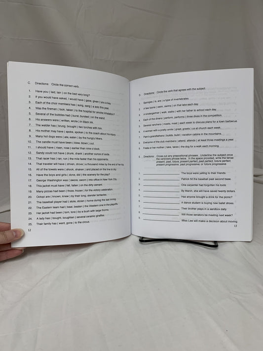 Easy Grammar Plus Student Test Booklet