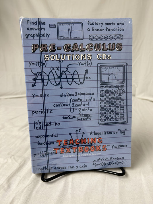Pre-Calculus (Teaching Textbooks) Set of 3