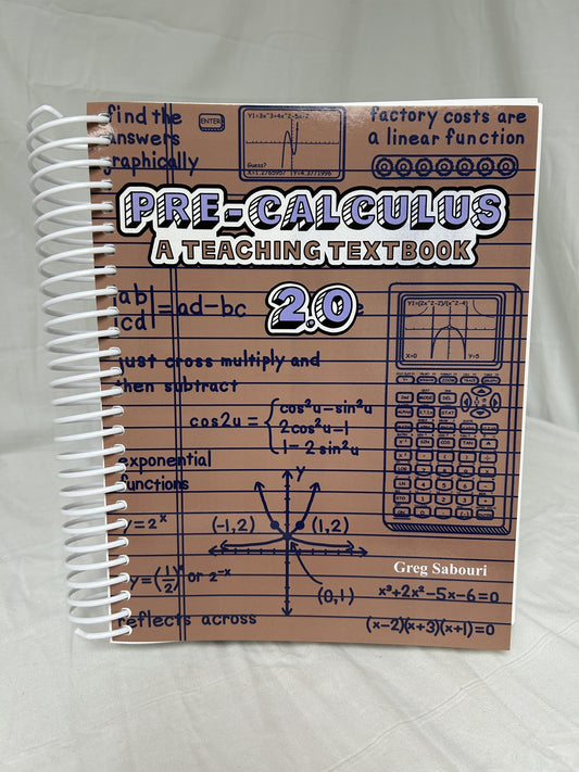 Pre-Calculus 2.0 (Teaching Textbooks) Set of 3