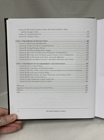 All American History Vol. I Student Reader