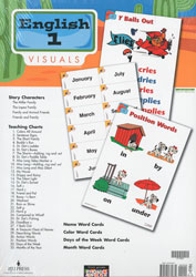 English 1 Visuals Homeschool Flip Chart (3rd. ed.)