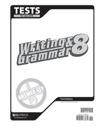 Writing & Grammar 8 Tests Answer Key (3rd ed.)