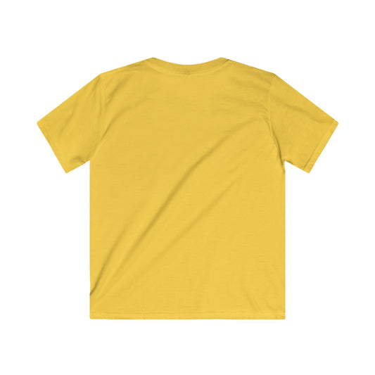 Kids Softstyle Tee - 'Strong Families Strong Futures' - Youth T-Shirt, Family Values Shirt, Kids Apparel, Gift for Kids, Yellow Tee