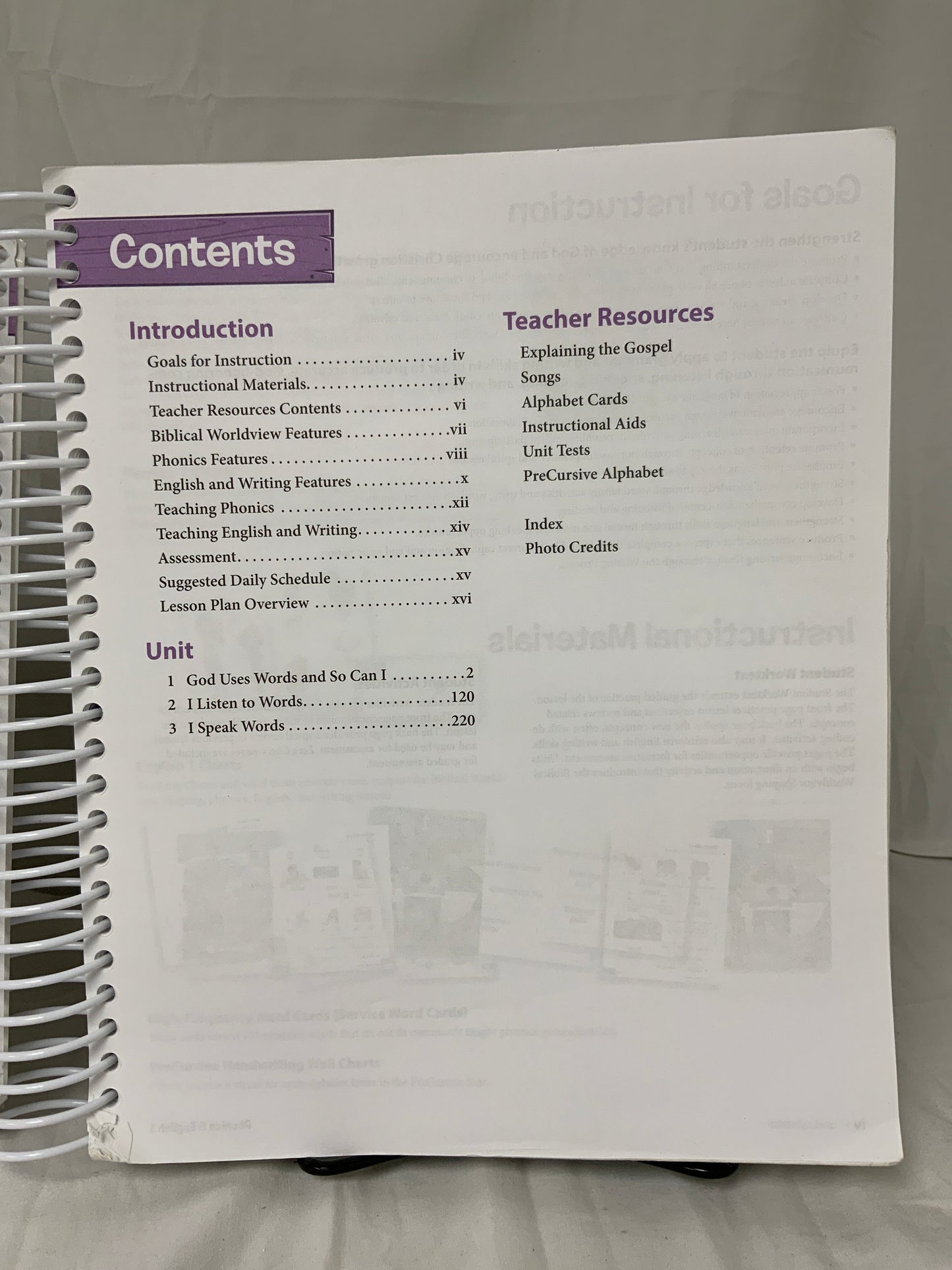 BJU Phonics & English 1 (4th Ed.) Teacher Edition