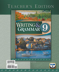 Writing & Grammar 9 Teacher's Edition with CD (3rd ed.)