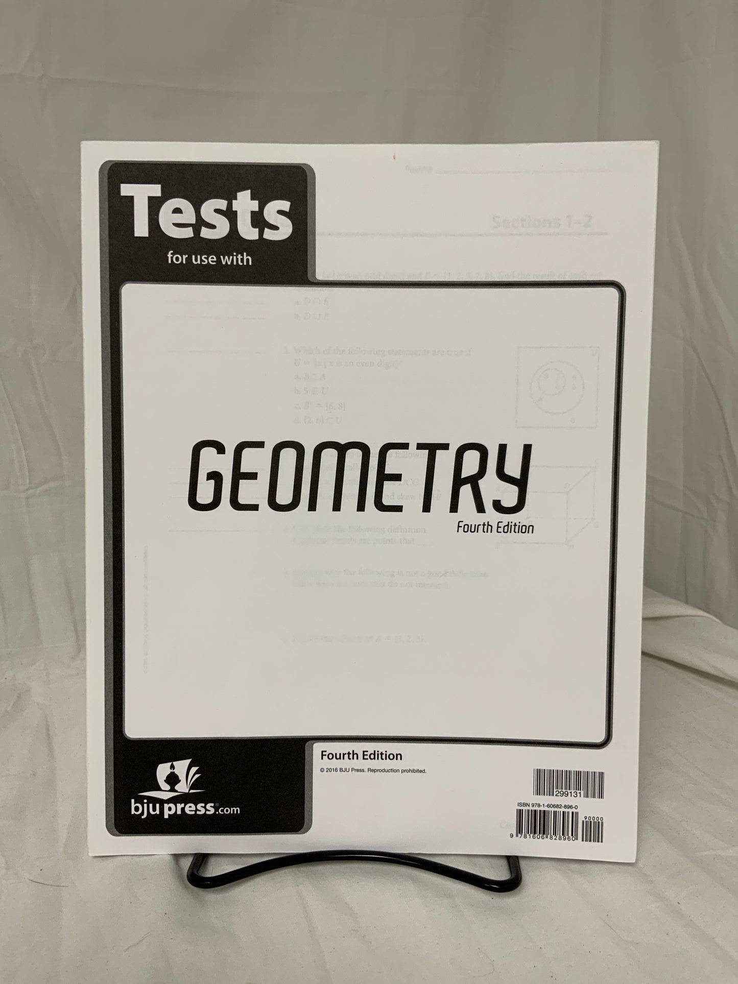 BJU Geometry (4th Ed.) Set of 5