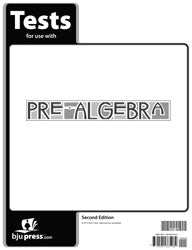 Pre-Algebra Tests (2nd ed.)