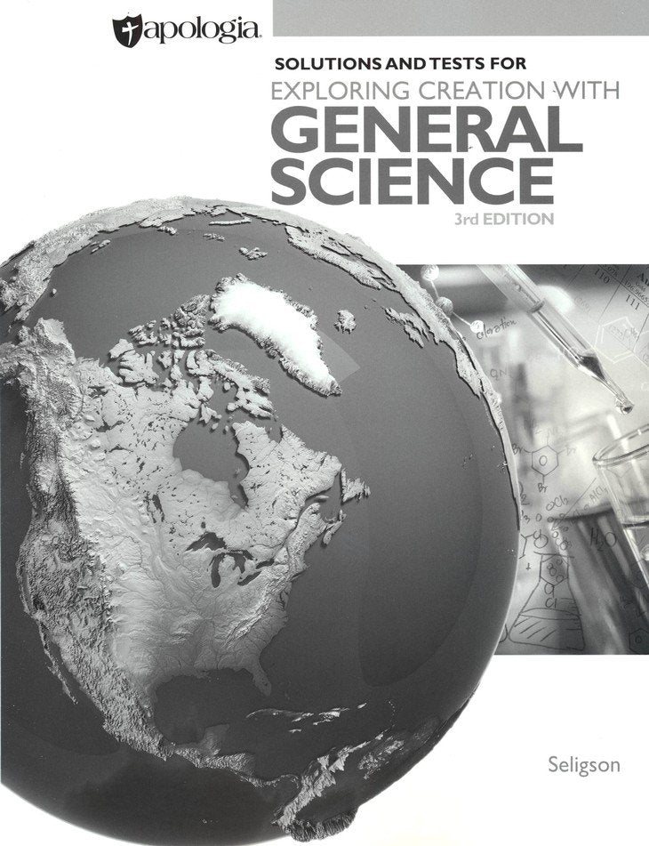 General Science Solutions Manual & Tests 3rd Edition