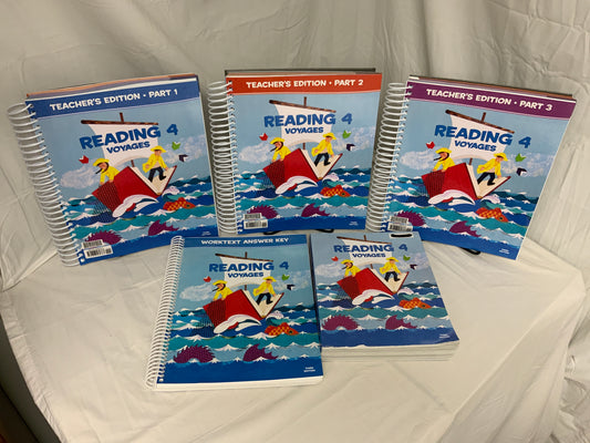 BJU Reading 4 (3rd Ed.) Set of 5