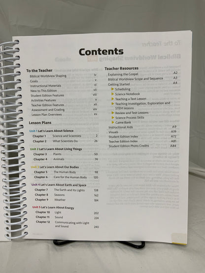BJU Science 1 (4th Ed.) Set of 6