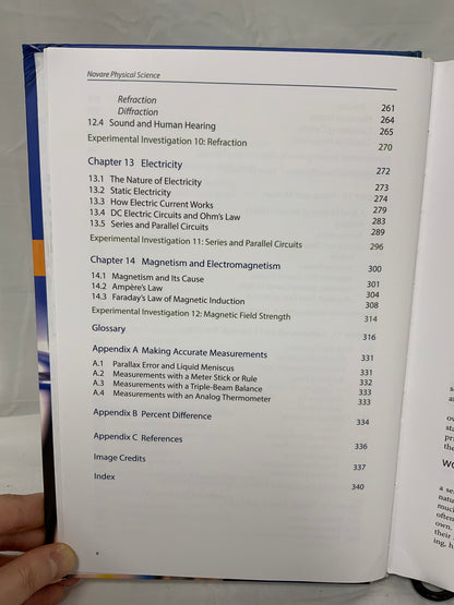 Novare Physical Science (3rd Ed.) Textbook